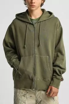 Толстовка хлопковая с капюшоном на молнии LEVI'S