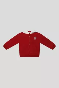 Толстовка хлопковая с капюшоном на молнии Mayoral