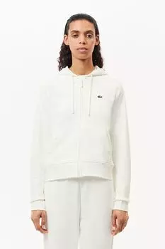 Толстовка хлопковая с карманом Lacoste