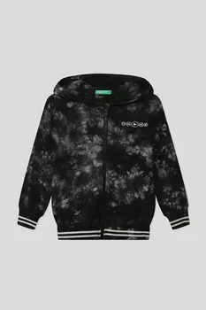 Толстовка хлопковая с принтом Benetton