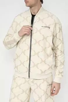 Толстовка хлопковая с принтом John Richmond