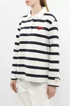 Толстовка хлопковая в полоску PEPE JEANS