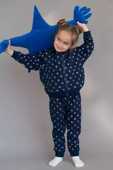 Толстовка из хлопка с принтом Aspaya