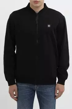 Толстовка из смесового хлопка на молнии LERROS