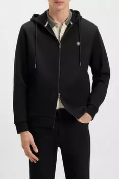 Толстовка на молнии с капюшоном BOSS