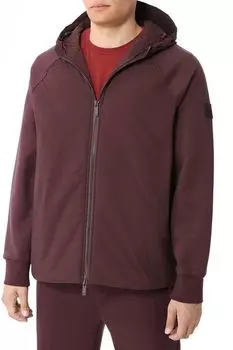 Толстовка на молнии с капюшоном BOSS