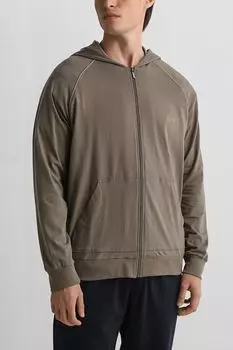 Толстовка на молнии с капюшоном BOSS