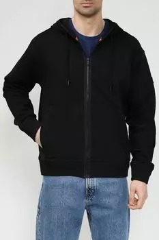 Толстовка на молнии с капюшоном BOSS