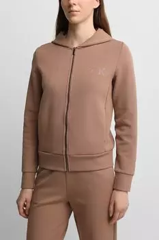 Толстовка на молнии с капюшоном Calvin Klein