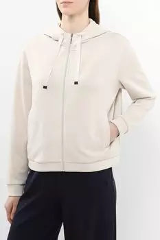 Толстовка на молнии с капюшоном Comma