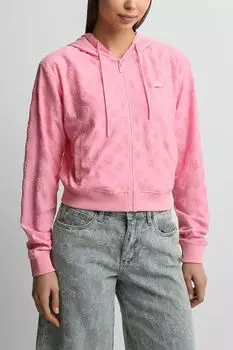Толстовка на молнии с капюшоном Guess