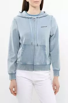 Толстовка на молнии с капюшоном Guess Jeans