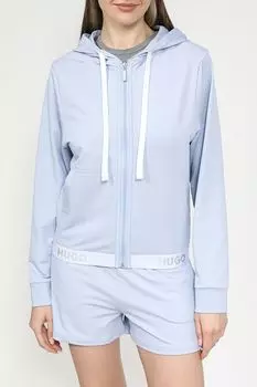 Толстовка на молнии с капюшоном HUGO