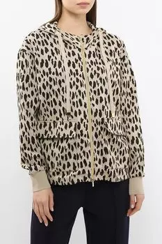 Толстовка на молнии с капюшоном с принтом Auranna