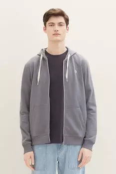 Толстовка на молнии с капюшоном TOM TAILOR