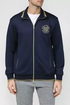 Толстовка на молнии с контрастными деталями Paul & Shark