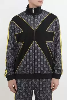 Толстовка на молнии с принтом John Richmond