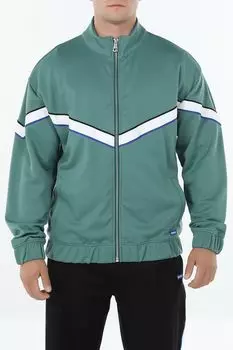 Толстовка на молнии с воротником стойкой HUGO BLUE