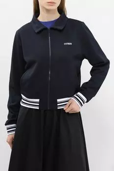 Толстовка на молнии укороченного кроя Guess