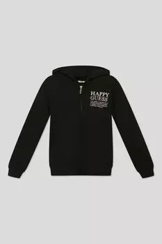 Толстовка с текстовым принтом Guess