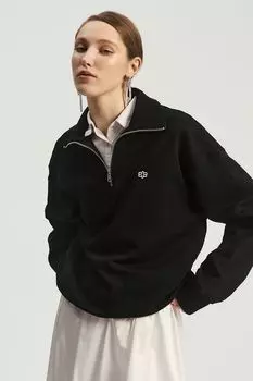 Толстовка с воротником на молнии Nume