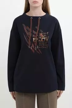 Толстовка с воротником на завязках Betty Barclay