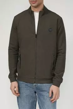 Толстовка с воротником-стойкой LERROS