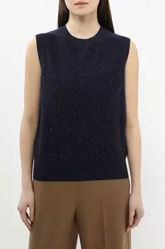 Топ без рукавов с блестящими вкраплениями Auranna