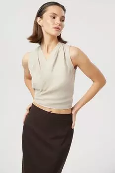 Топ без рукавов с запахом Fashion Rebels