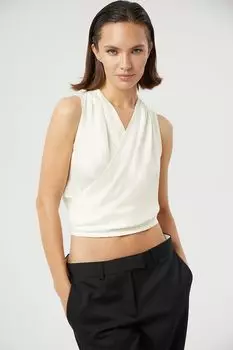 Топ без рукавов с запахом Fashion Rebels