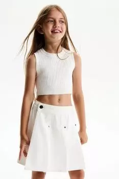 Топ без рукавов укороченный Silver Spoon Life