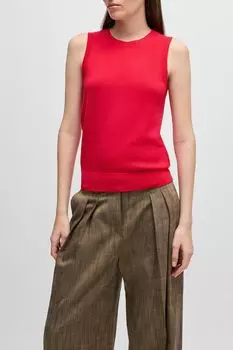 Топ без рукавов вязаный BOSS