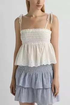 Топ хлопковый эластичный с шитьем Baby Angel