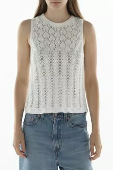 Топ хлопковый ажурный OVS