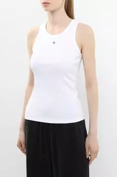 Топ хлопковый без рукавов Calvin Klein