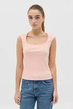 Топ хлопковый без рукавов OVS