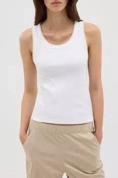 Топ хлопковый без рукавов OVS