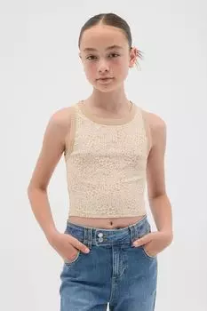 Топ хлопковый без рукавов OVS