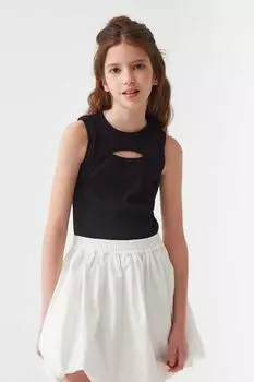 Топ хлопковый без рукавов Smena