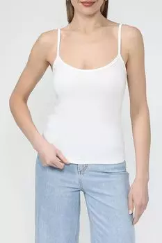 Топ хлопковый на бретельках Auranna