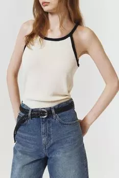 Топ хлопковый на бретельках Dunst