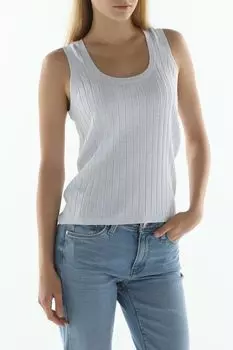 Топ хлопковый на лямках OVS