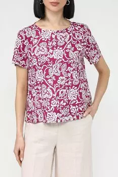 Топ хлопковый с принтом Emme Marella