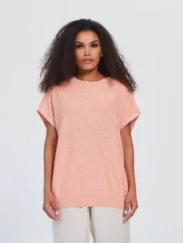 Топ из хлопка с пайетками Vinnis