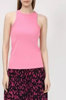 Топ из хлопка в рубчик HUGO