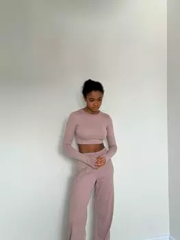 Топ короткий Ozbechka malina Lee Dok Sun