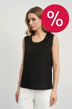 Топ льняной без рукавов ElectraStyle