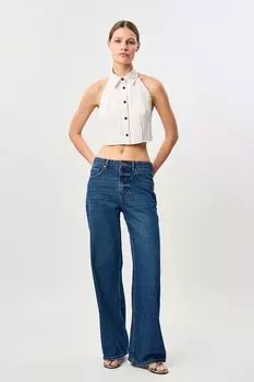 Топ-манишка без рукавов укороченный Fashion Rebels