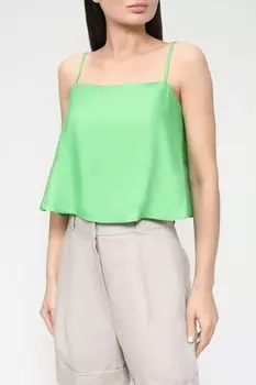 Топ с добавлением вискозы и льна SABRINA SCALA