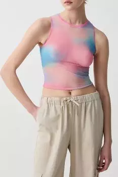 Топ с принтом Baby Angel